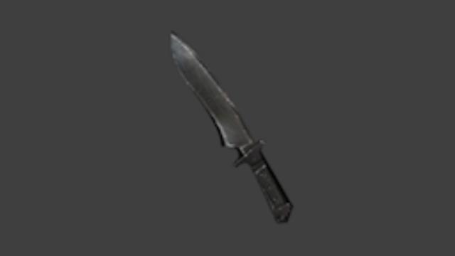 Retextured Knife