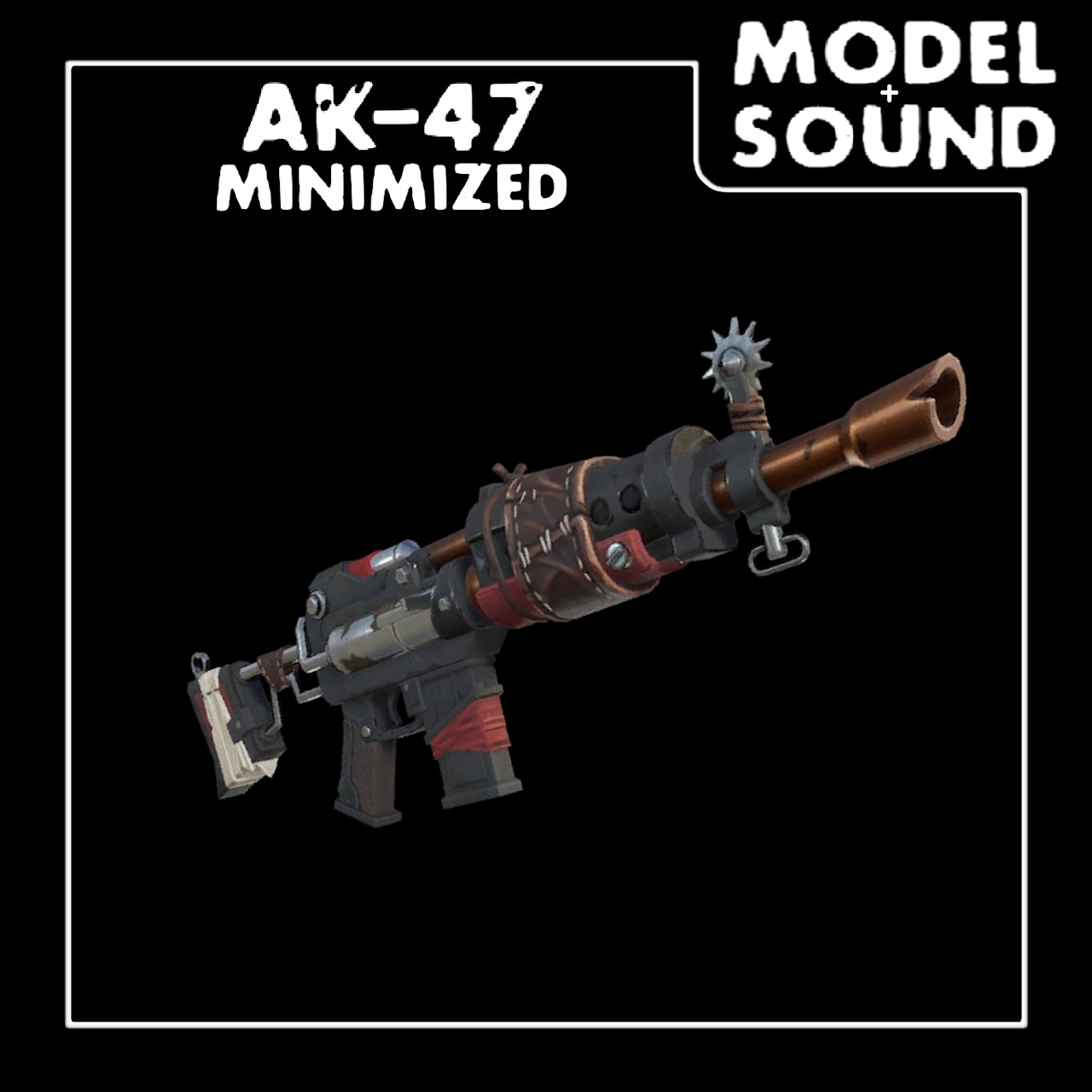 AK-47 Minimized: Buzzcut [Fortnite Save The World]