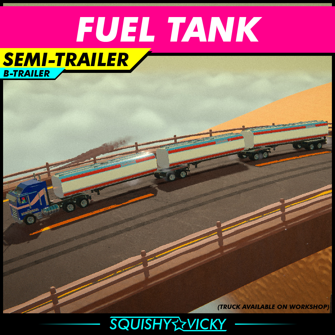 [SQUISHY] Fuel Tank - Semi-Trailer (B-Trailer)