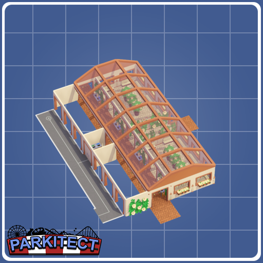 Gingerbread Arcade (space for 6 Shops, seats 36 peeps)