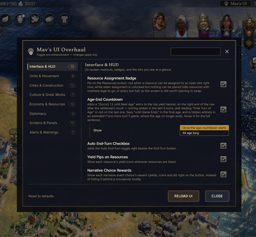 Mav's UI Overhaul