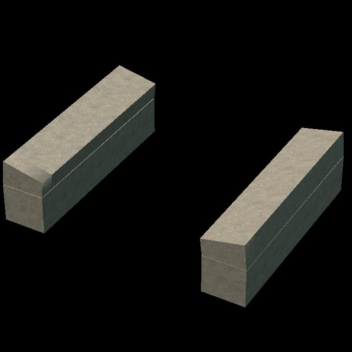 Train tunnel - short cutaway concrete