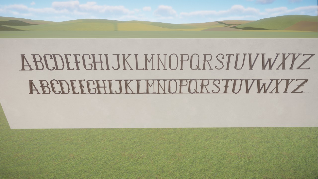 Metal Alphabet