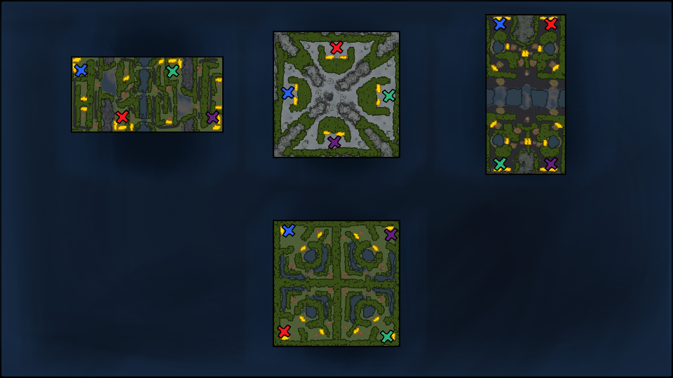 地平線 - 4p maps bundle preview