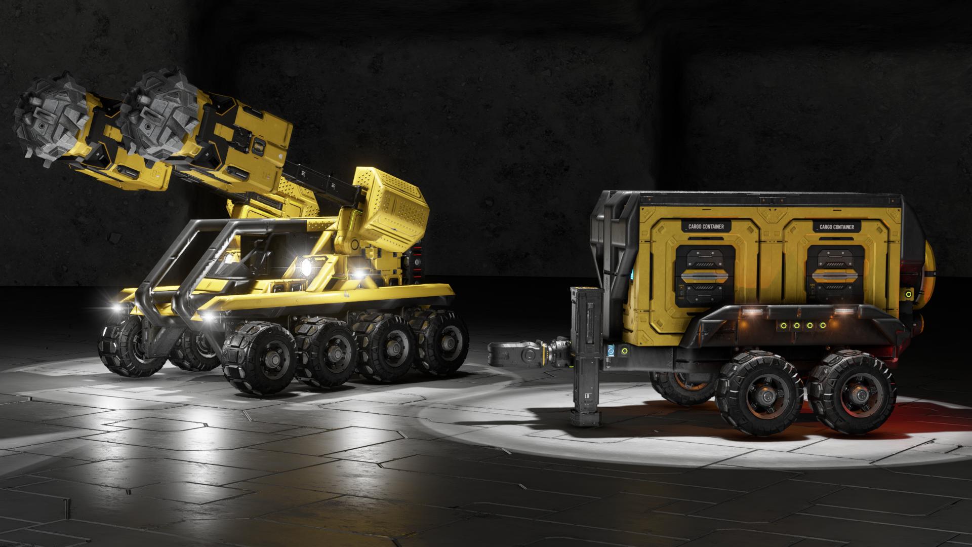 [OC] Mining Mole & Cargo Trailer