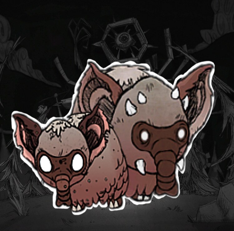 Koalefants Family(Nerfed Version) – Don't Starve Together Mod
