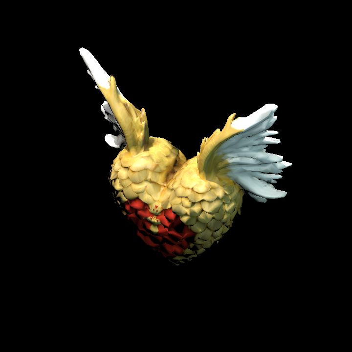 Kingdom's Guardian Flying Heart