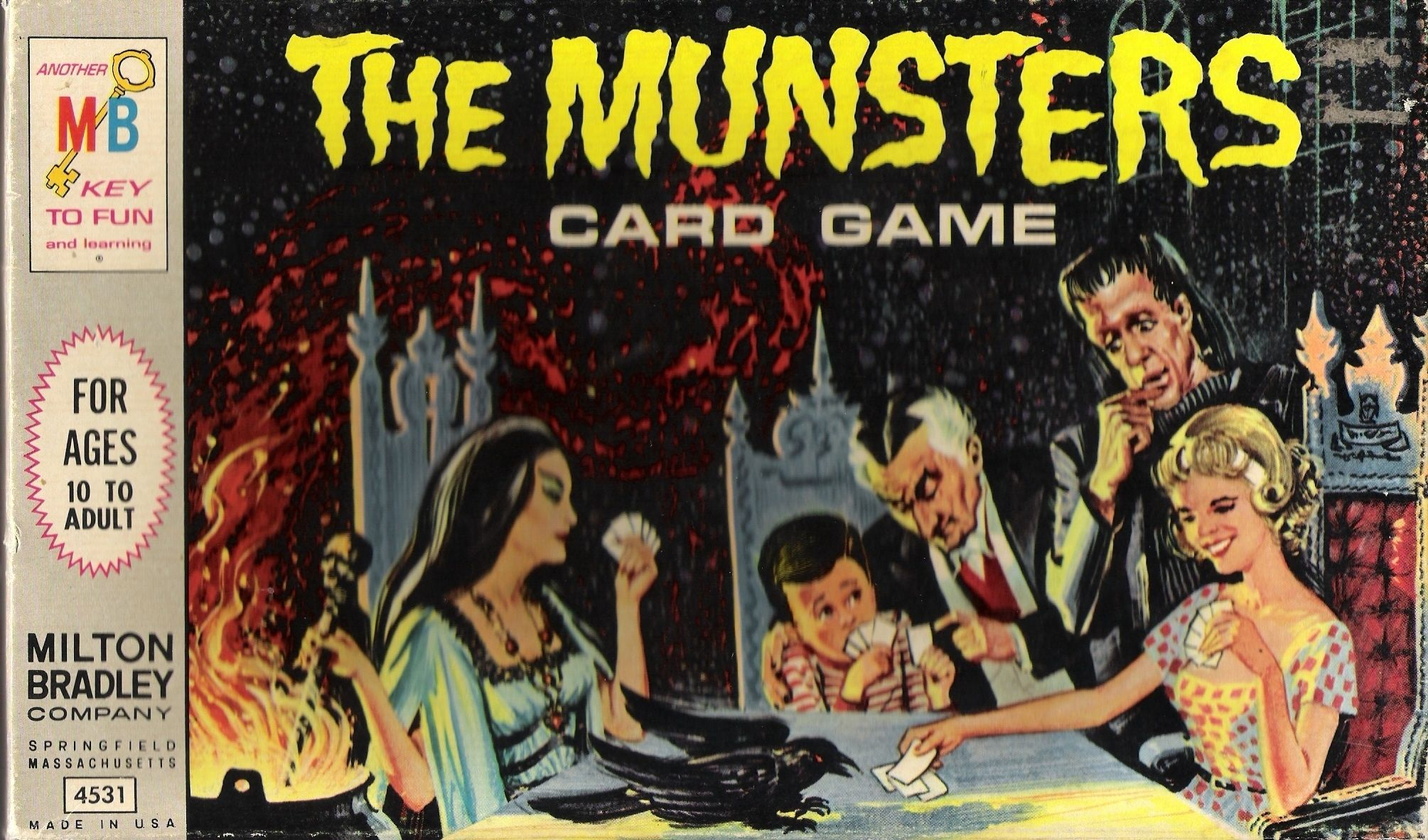 The Munsters Card Game (1964, Milton Bradley)