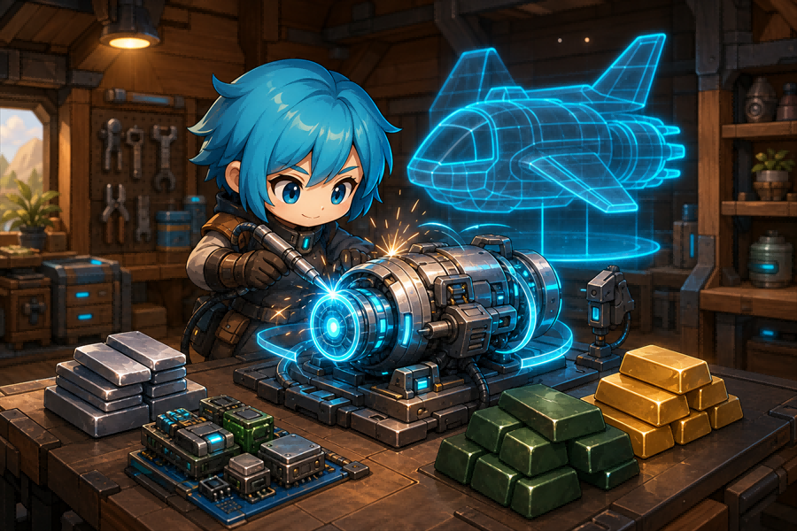 [MOMO] Craftable Shuttle Engine
