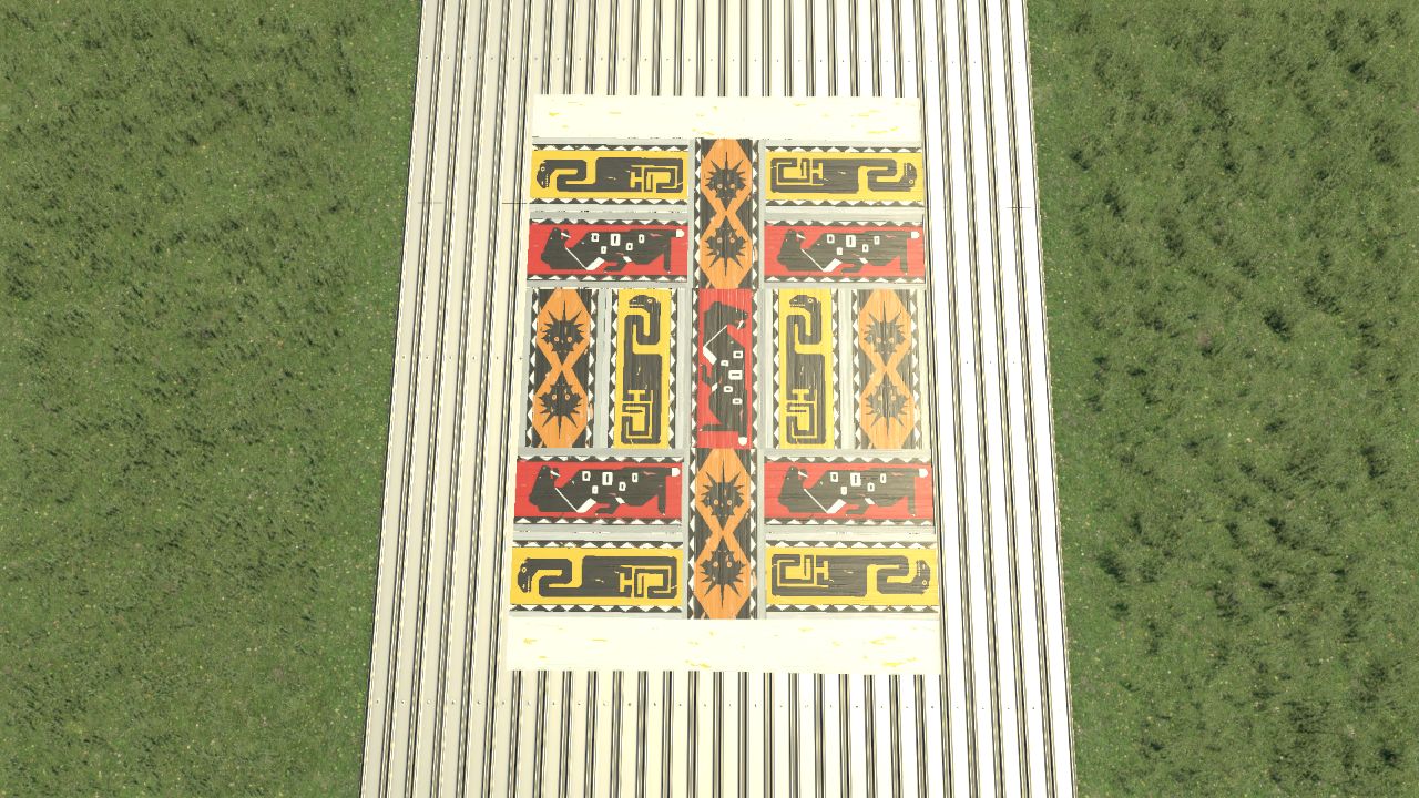 cool rug 2.0 (Now can be walked on)