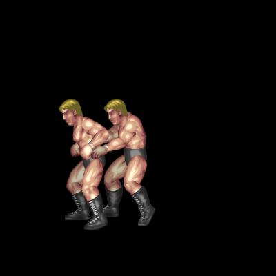 sleeper hold B (strong)