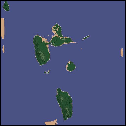 Guadeloupe and Dominica