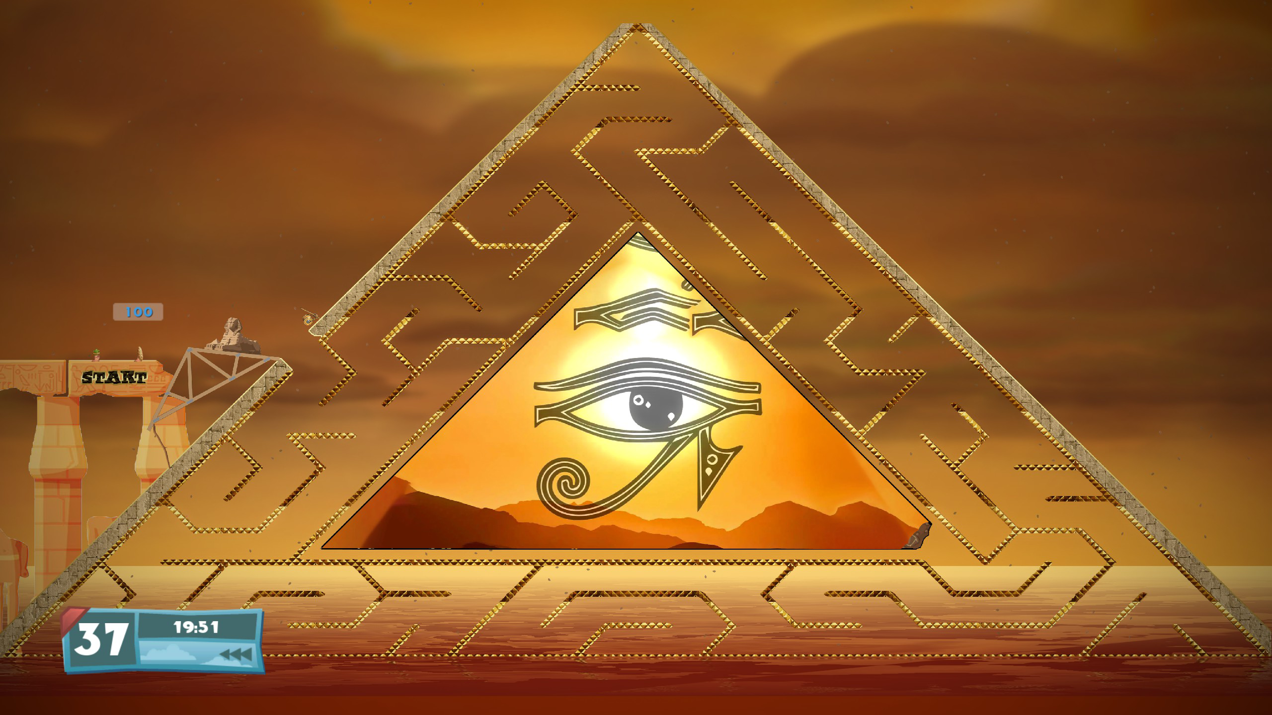 Ancient Pyramid (Rope Race)