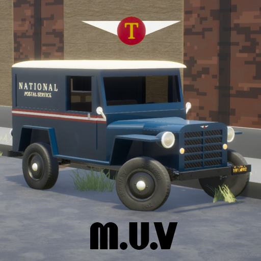 Troubadour M.U.V 1947 postal