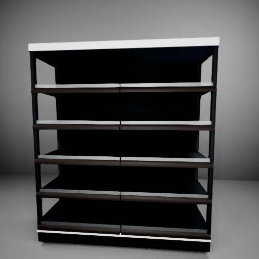 Refrigerator shelf - Bakery shop 2x5 / Kühlregal Bäckerrei