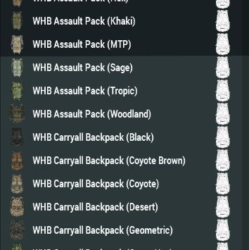 Warriors Haven Backpacks