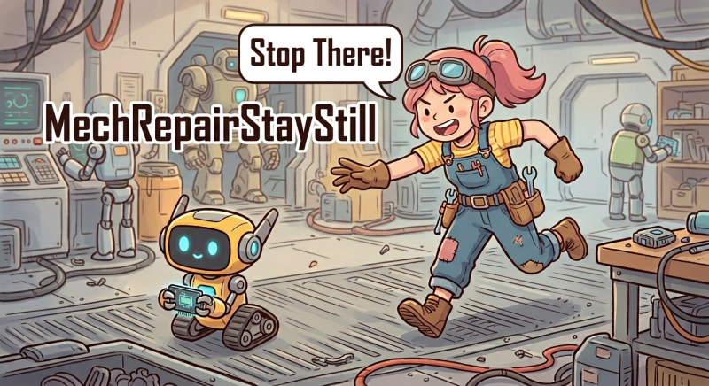 Mech Repair Stay Still