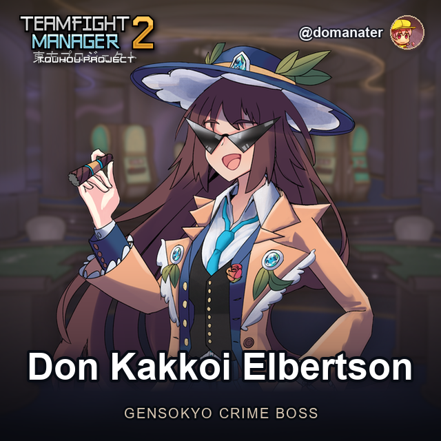 [EN] Kakkoi Elbertson (Touhou Project)