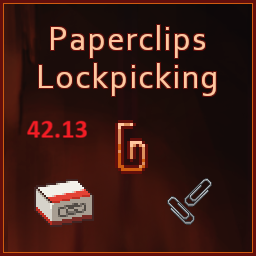 Paperclips Lockpicking [b42.13] – Project Zomboid Mod