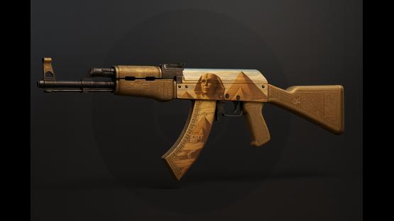 AK-47 ANCIENT EGYPT CONCEPT – Counter-Strike 2 Mod