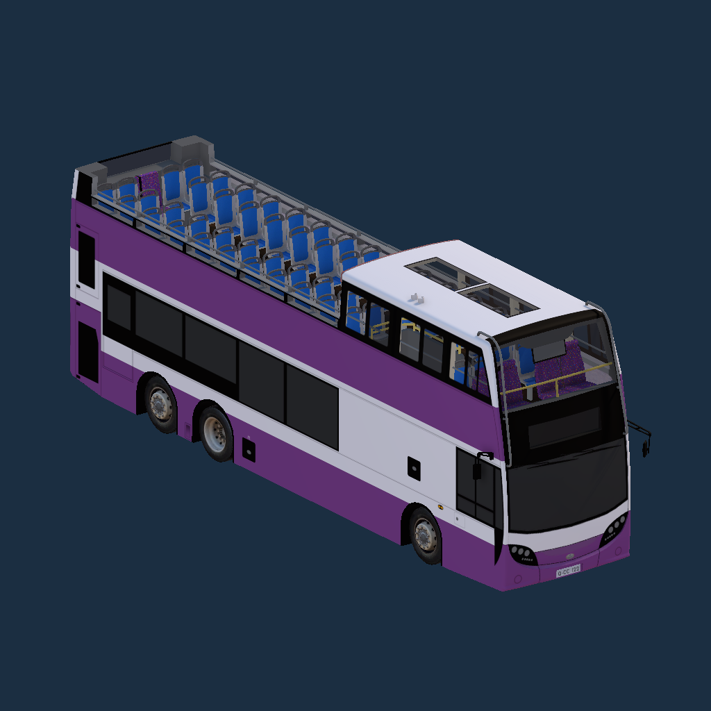 E500 MMC Open Top - Citytours Unbranded