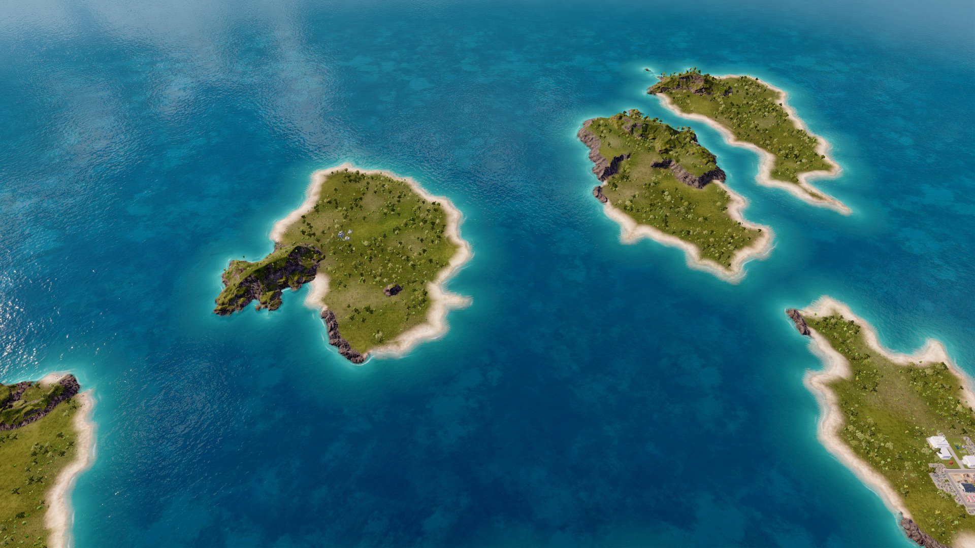 Various small Islands