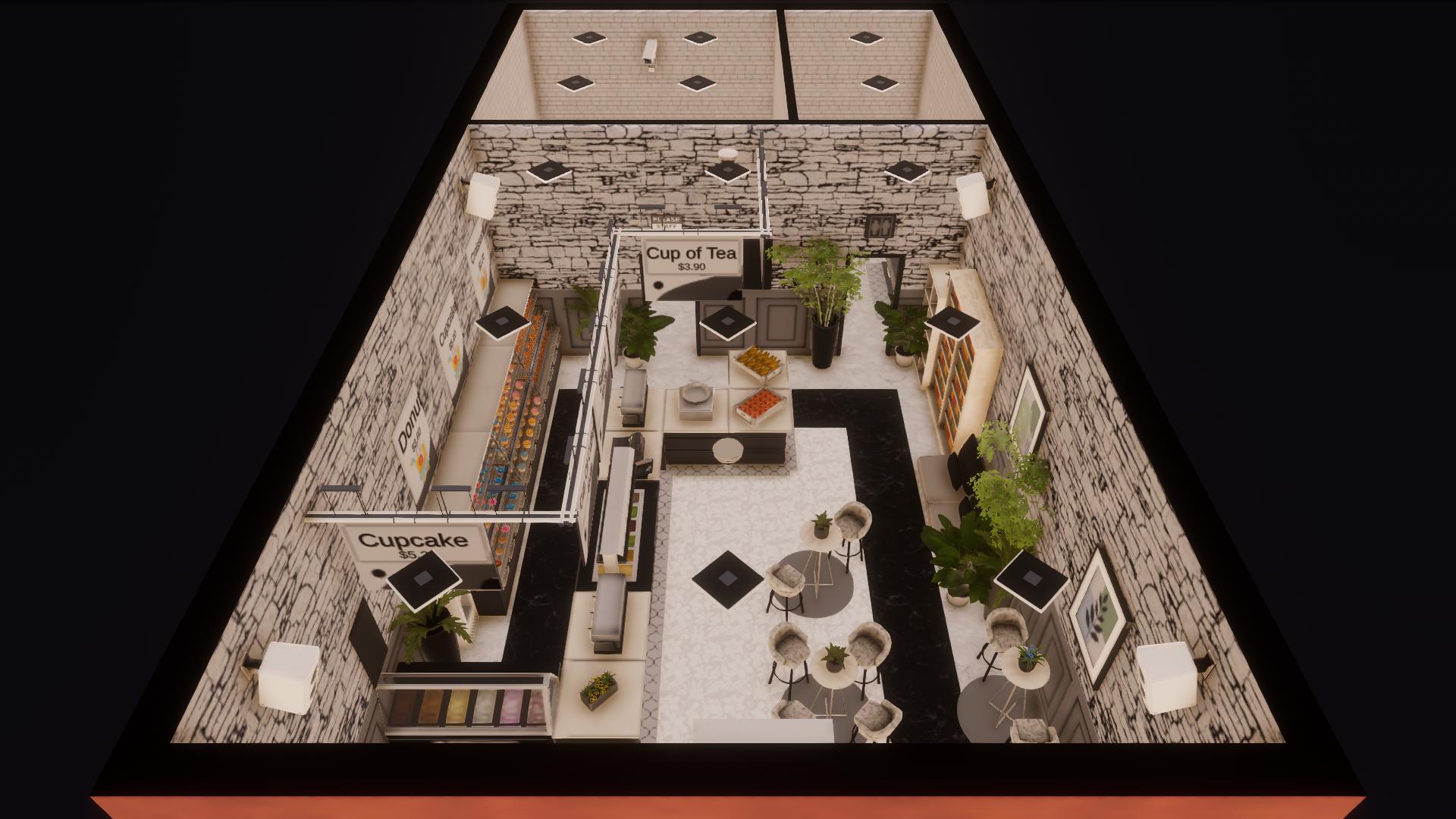 [JH] A2 Coffee Shop (MAXED) Monotone
