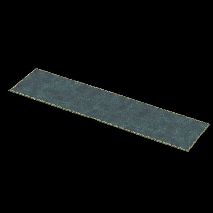 Blue Old Runner Rug