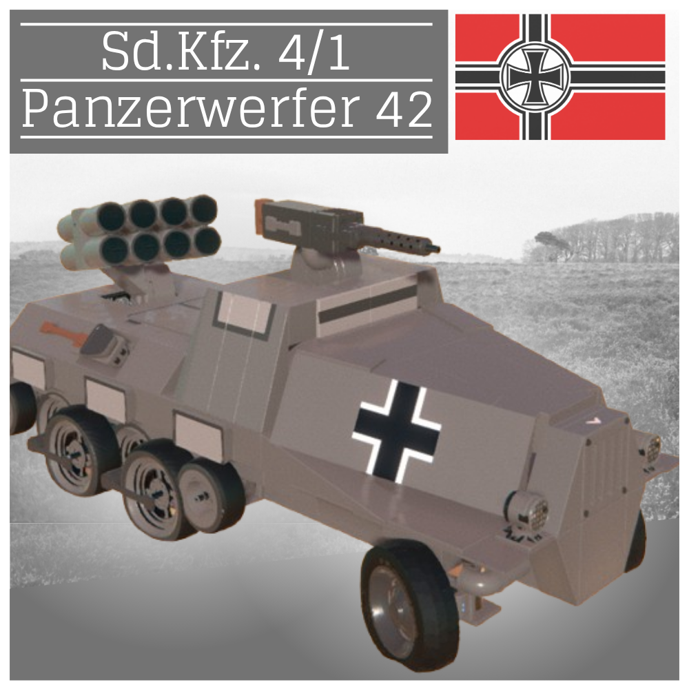 Sd.Kfz. 4-1 Panzerwerfer 42 (by N.Phil)
