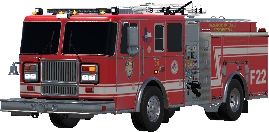 Houston Fire Department Foam Engine 22