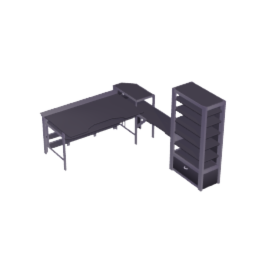 Fancy Corner Desk