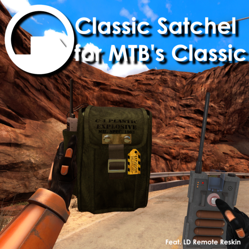 Classic Satchel for MTB's Classic Anims
