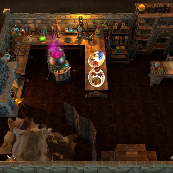 Small alchemy laboratory
