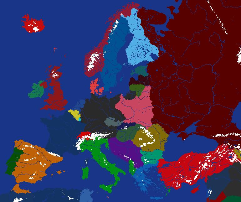 Europe 1939 DETAILED