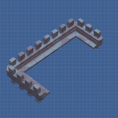 CPWE- Duo End Merlons