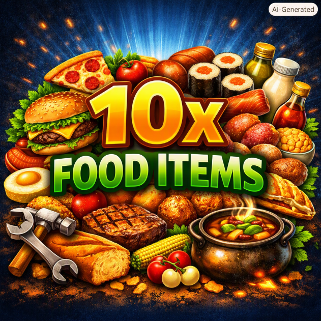 Food Items Crafting 10x - 1.0