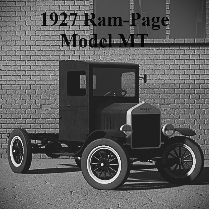 1927 Ram-Page Model MT