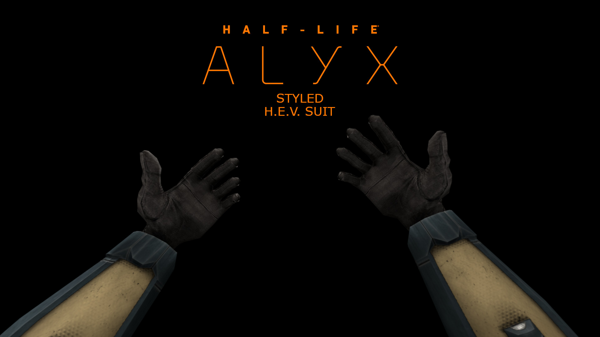 Half-Life Alyx-Styled H.E.V. Arms