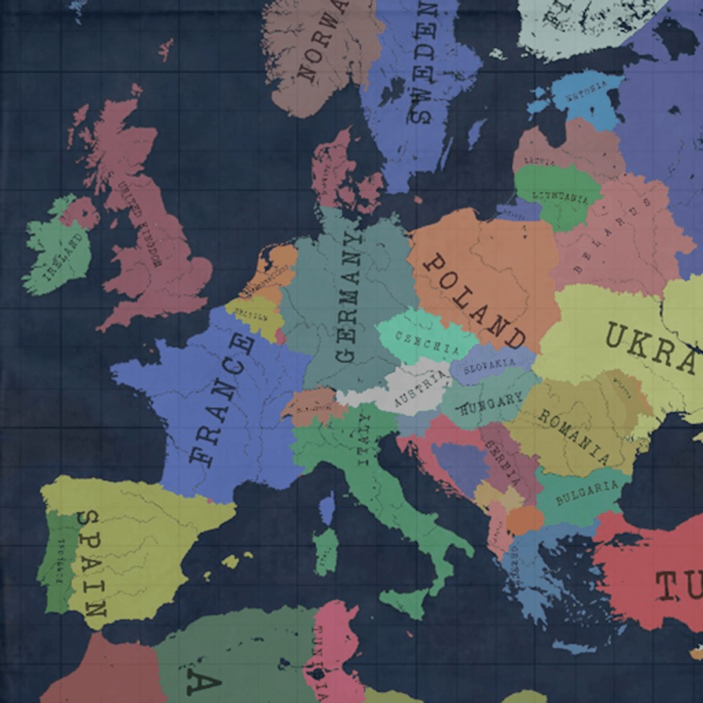 East vs West, Map background