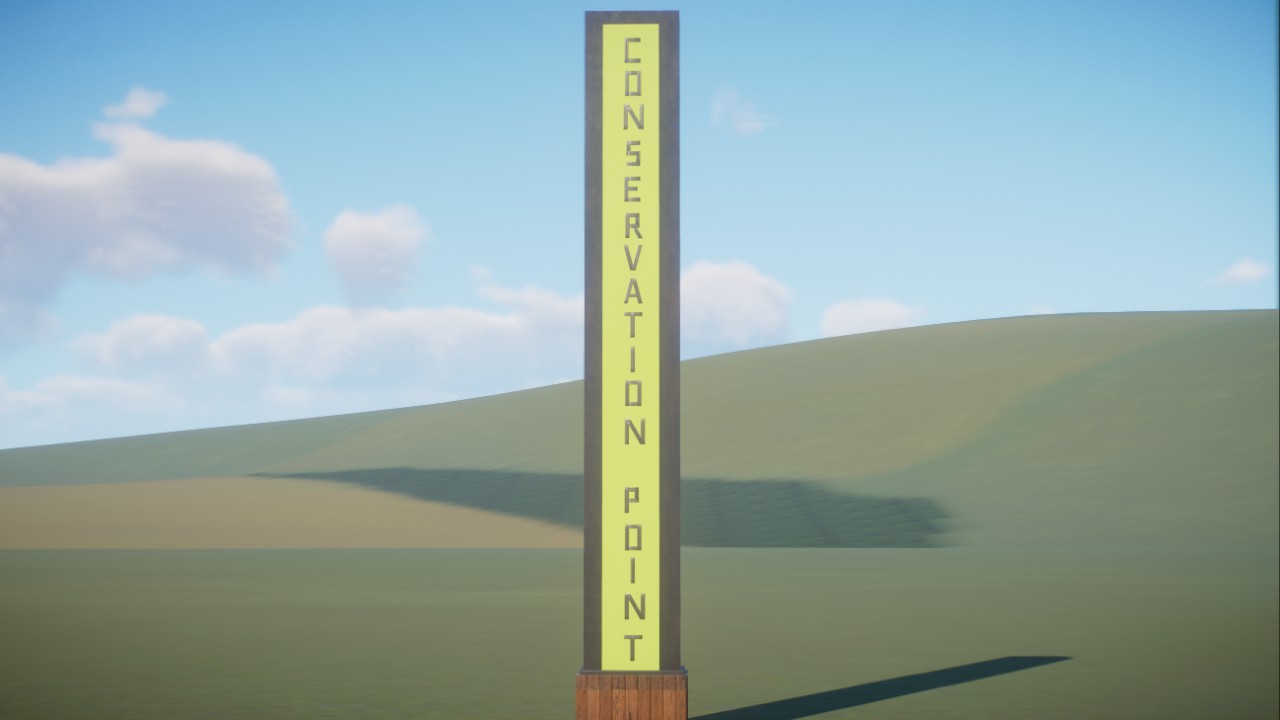 Conservation Point Sign by Zekin preview