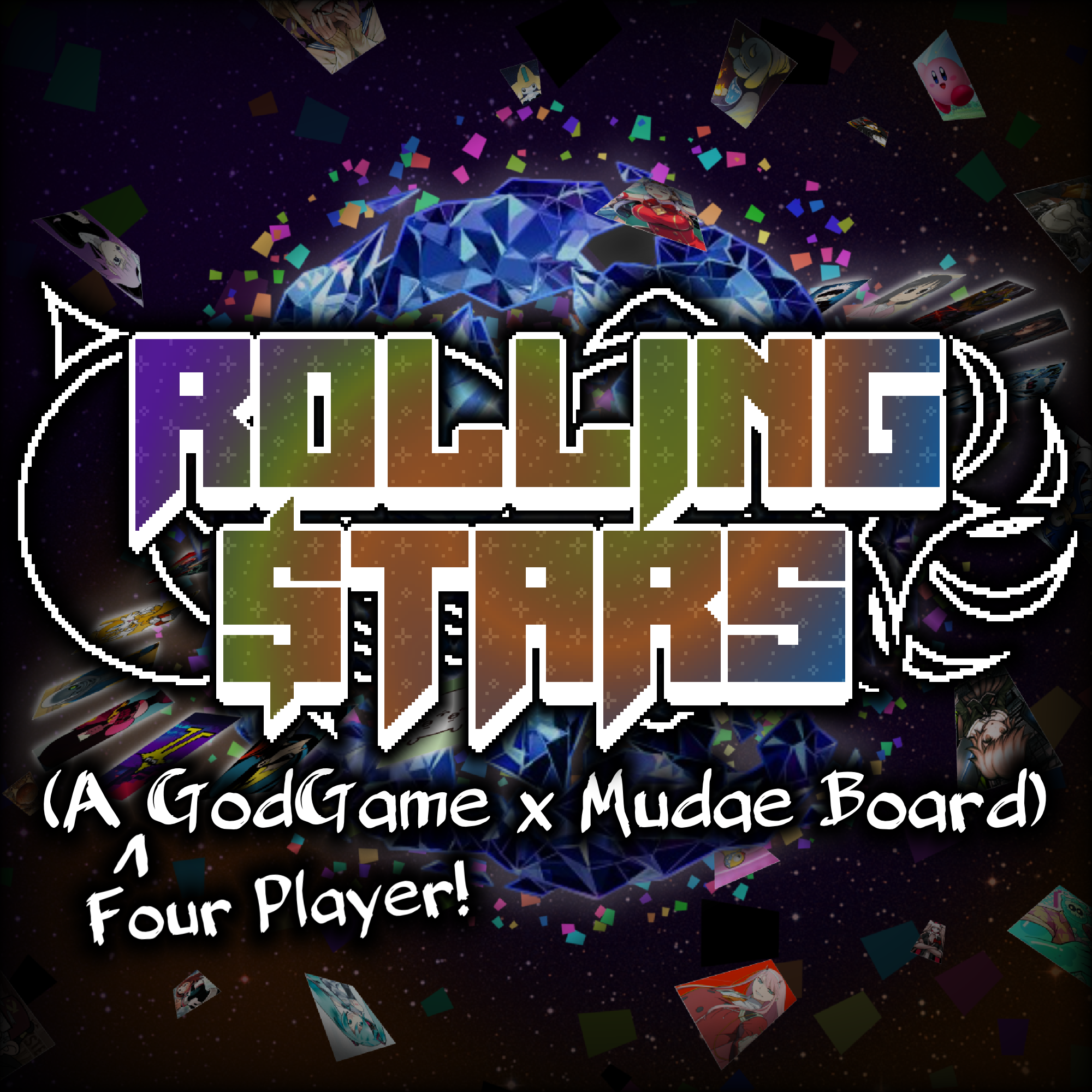 GODGAME: Rolling $tars - A 4-Player Mudae Board
