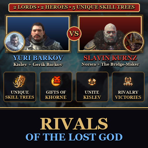 Rivals of the Lost God - Yuri and Slav preview