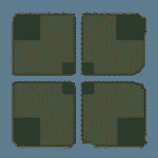 3- FOUR ISLANDS OF DESTRUCTION ( 8 PLAYERS)