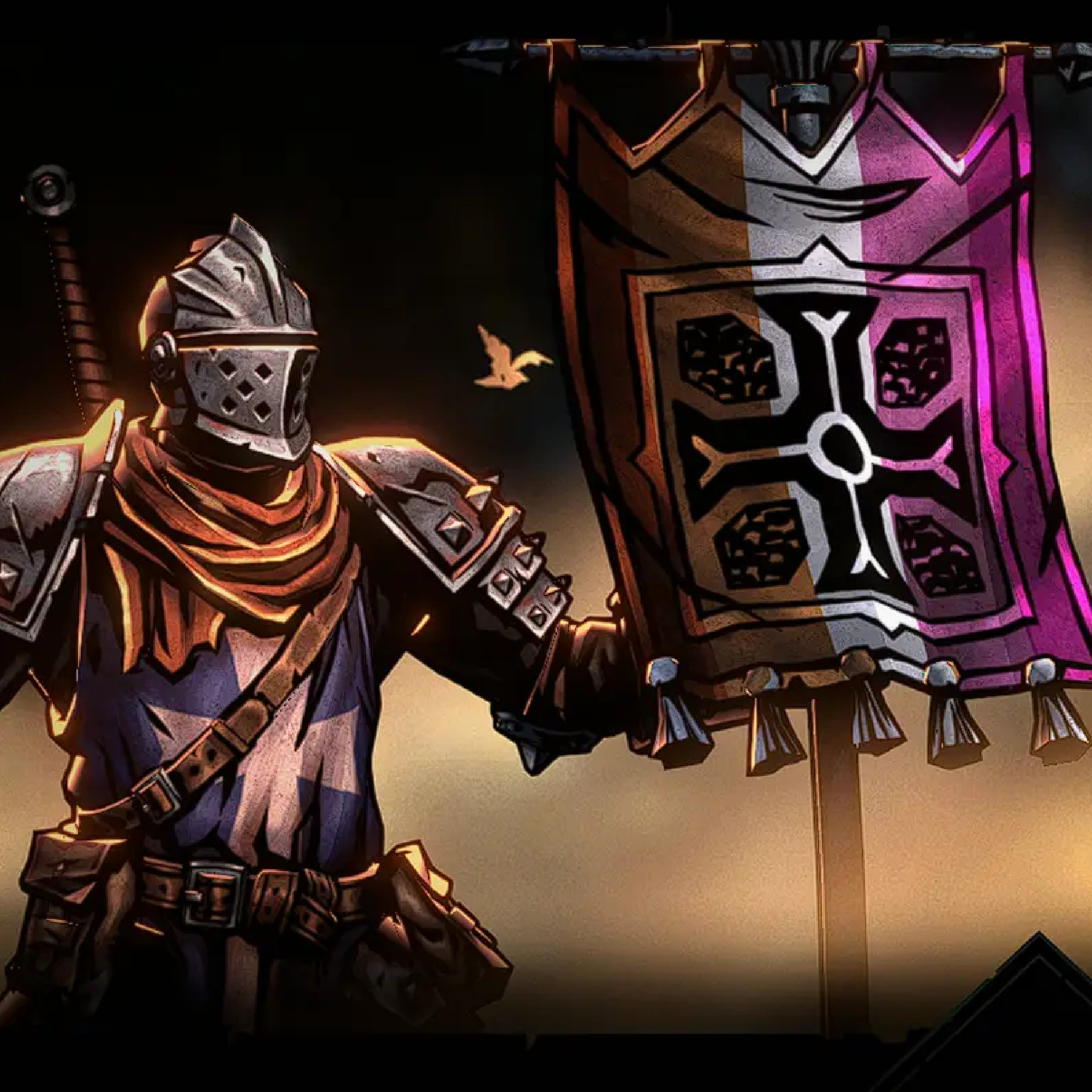 Crusader Lesbian Pride Banner