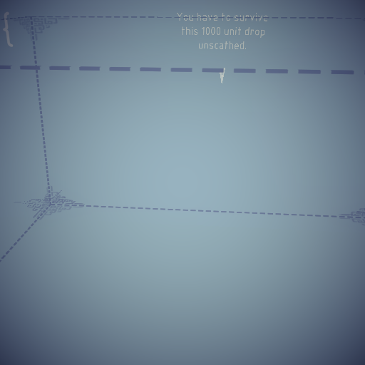 1000 meter drop Hardmode