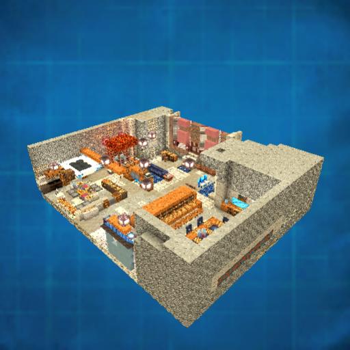 inside Santa's secret mountain workshop
