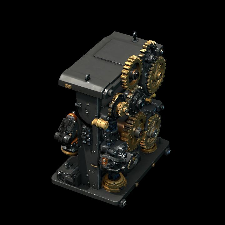 steampunk gear mechanism