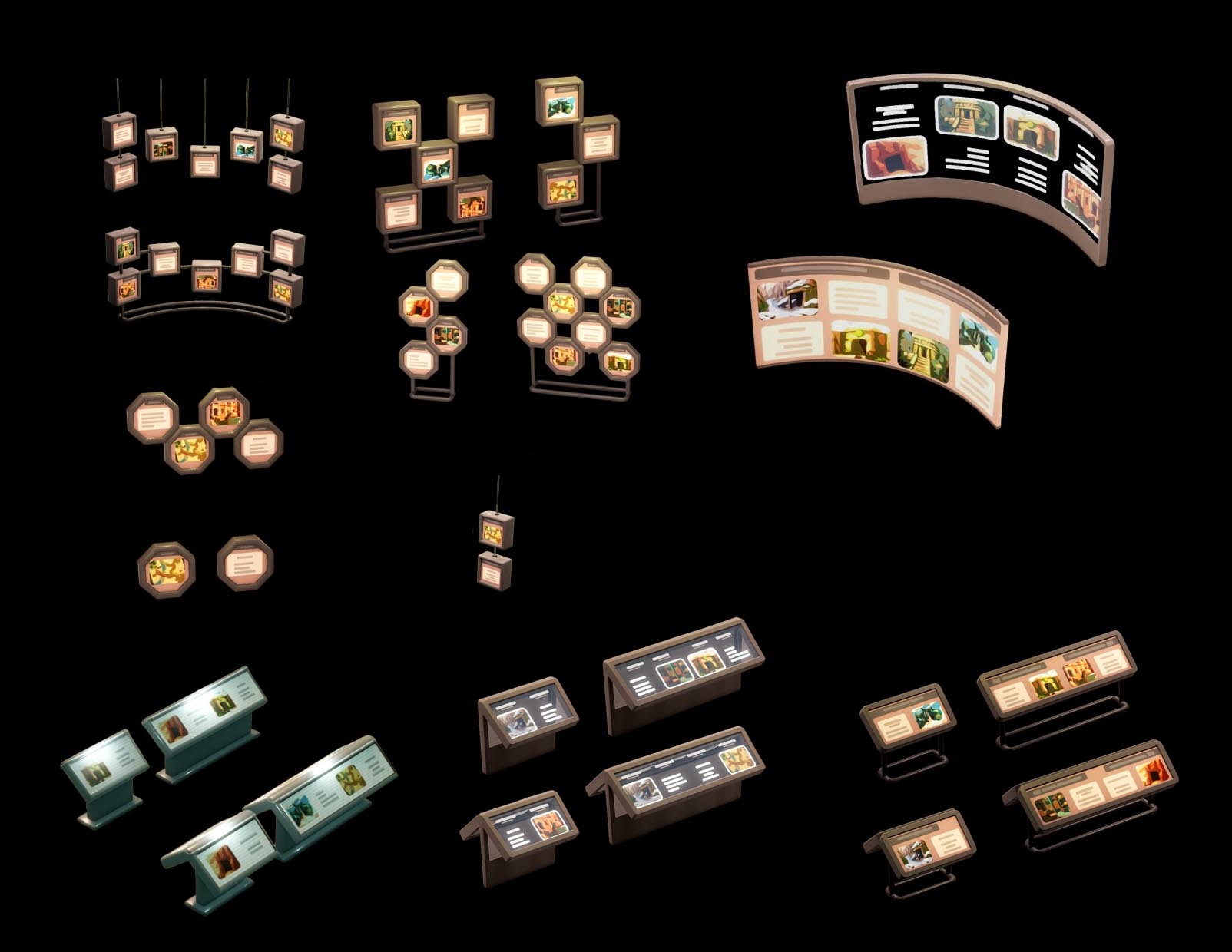 Information Stands Pack