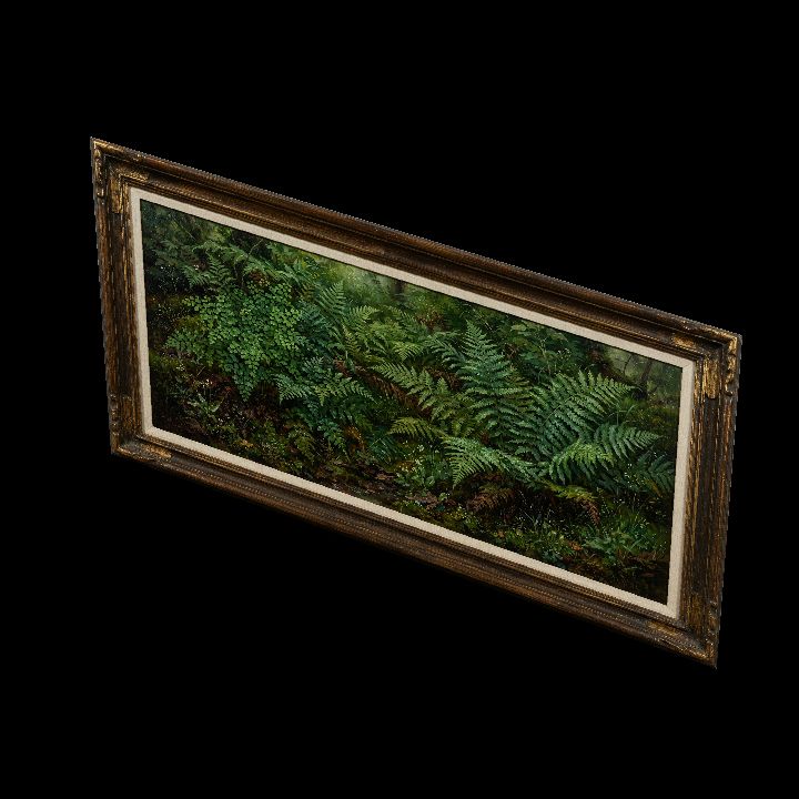 Painting, Ferns {2D}