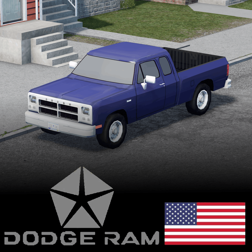 1991 Dodge Ram D150 (Crew Cab - Short Bed)